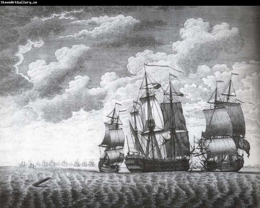 Monamy, Peter The Taking of the St-Joseph,a Spanish caracca ship